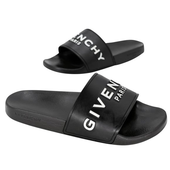 Givenchy Signature Print 40 Pool Beach Sandals GV-0703N-0005 - Picture 2 of 11